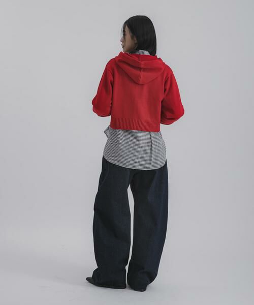 SENSE OF PLACE by URBAN RESEARCH / センスオブプレイス バイ アーバンリサーチ ニット・セーター | コンパクトフーディセーター | 詳細6