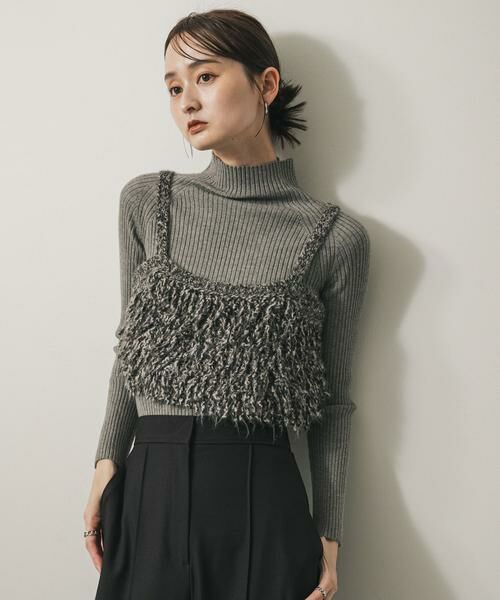 SENSE OF PLACE by URBAN RESEARCH / センスオブプレイス バイ アーバンリサーチ ニット・セーター | ニットブラビスチェ | 詳細17