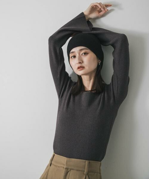 SENSE OF PLACE by URBAN RESEARCH / センスオブプレイス バイ アーバンリサーチ ニット・セーター | 『WEB限定』2WAYストレッチラウンドネックセーター | 詳細29