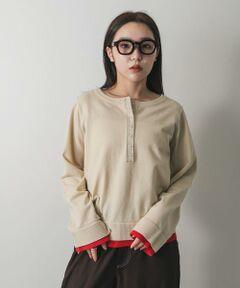 SENSE OF PLACE by URBAN RESEARCH / センスオブプレイス バイ アーバンリサーチ ニット・セーター | ヘンリーネックレイヤードセーター