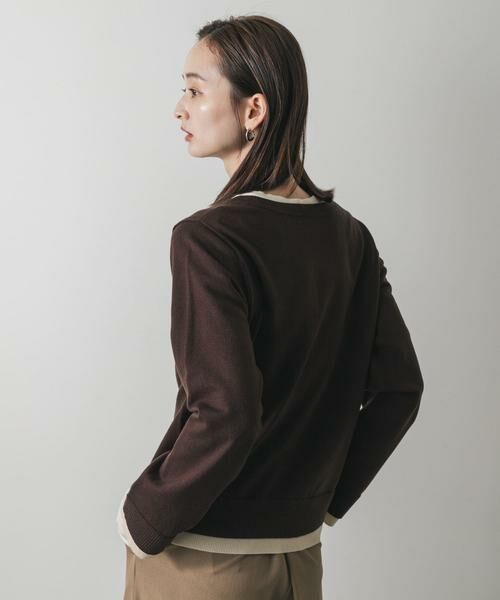 SENSE OF PLACE by URBAN RESEARCH / センスオブプレイス バイ アーバンリサーチ ニット・セーター | ヘンリーネックレイヤードセーター | 詳細2