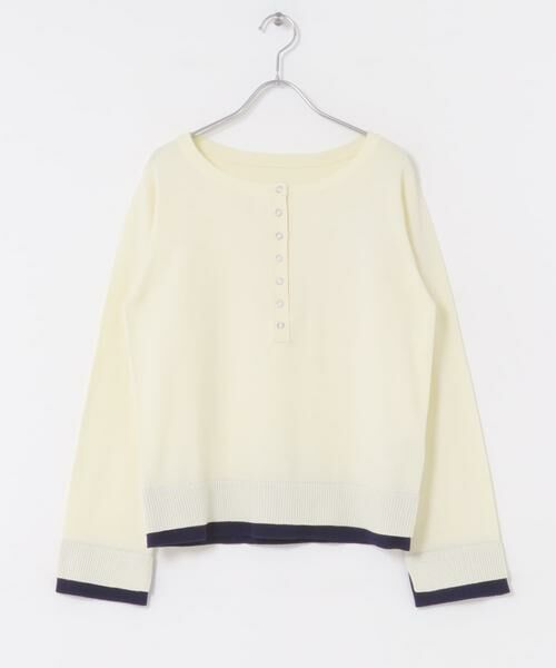 SENSE OF PLACE by URBAN RESEARCH / センスオブプレイス バイ アーバンリサーチ ニット・セーター | ヘンリーネックレイヤードセーター | 詳細15