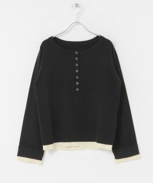 SENSE OF PLACE by URBAN RESEARCH / センスオブプレイス バイ アーバンリサーチ ニット・セーター | ヘンリーネックレイヤードセーター | 詳細23