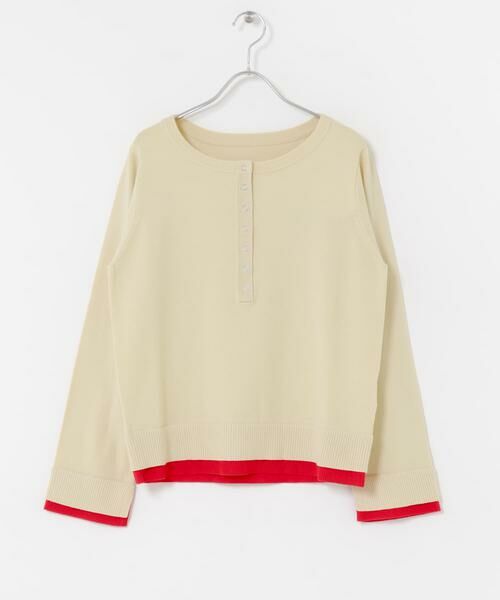 SENSE OF PLACE by URBAN RESEARCH / センスオブプレイス バイ アーバンリサーチ ニット・セーター | ヘンリーネックレイヤードセーター | 詳細29