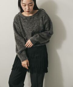 SENSE OF PLACE by URBAN RESEARCH / センスオブプレイス バイ アーバンリサーチ ニット・セーター | クロップドシャギーセーター