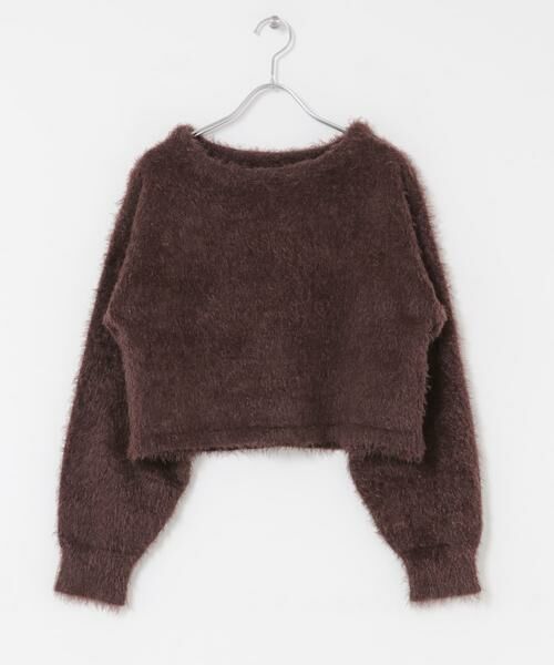 SENSE OF PLACE by URBAN RESEARCH / センスオブプレイス バイ アーバンリサーチ ニット・セーター | クロップドシャギーセーター | 詳細7