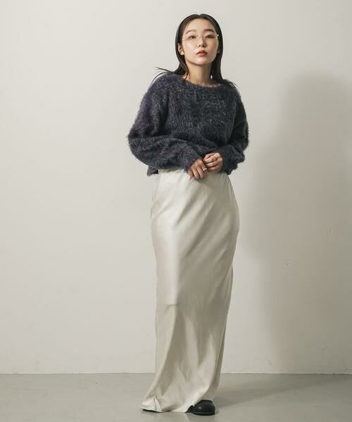 SENSE OF PLACE by URBAN RESEARCH / センスオブプレイス バイ アーバンリサーチ ニット・セーター | クロップドシャギーセーター | 詳細11