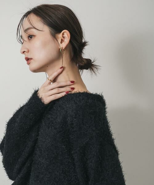 SENSE OF PLACE by URBAN RESEARCH / センスオブプレイス バイ アーバンリサーチ ニット・セーター | クロップドシャギーセーター | 詳細14