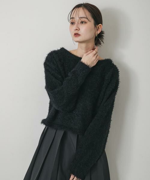 SENSE OF PLACE by URBAN RESEARCH / センスオブプレイス バイ アーバンリサーチ ニット・セーター | クロップドシャギーセーター | 詳細16