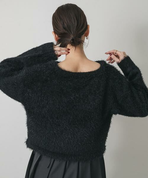 SENSE OF PLACE by URBAN RESEARCH / センスオブプレイス バイ アーバンリサーチ ニット・セーター | クロップドシャギーセーター | 詳細17
