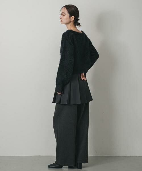 SENSE OF PLACE by URBAN RESEARCH / センスオブプレイス バイ アーバンリサーチ ニット・セーター | クロップドシャギーセーター | 詳細19