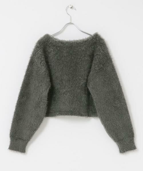 SENSE OF PLACE by URBAN RESEARCH / センスオブプレイス バイ アーバンリサーチ ニット・セーター | クロップドシャギーセーター | 詳細30