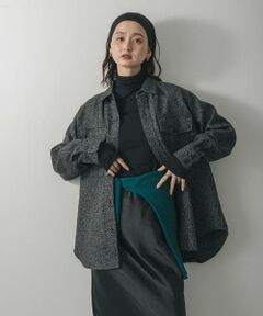 SENSE OF PLACE by URBAN RESEARCH / センスオブプレイス バイ アーバンリサーチ シャツ・ブラウス | ウールライクオーバーシャツ