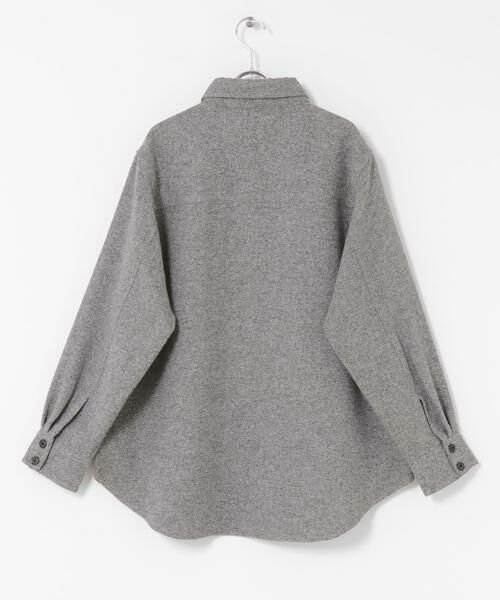 SENSE OF PLACE by URBAN RESEARCH / センスオブプレイス バイ アーバンリサーチ シャツ・ブラウス | ウールライクオーバーシャツ | 詳細19