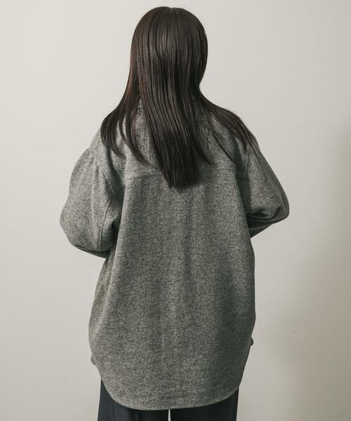 SENSE OF PLACE by URBAN RESEARCH / センスオブプレイス バイ アーバンリサーチ シャツ・ブラウス | ウールライクオーバーシャツ | 詳細13