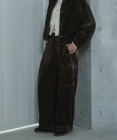 SENSE OF PLACE by URBAN RESEARCH / センスオブプレイス バイ アーバンリサーチ その他パンツ | サテンカーゴパンツ