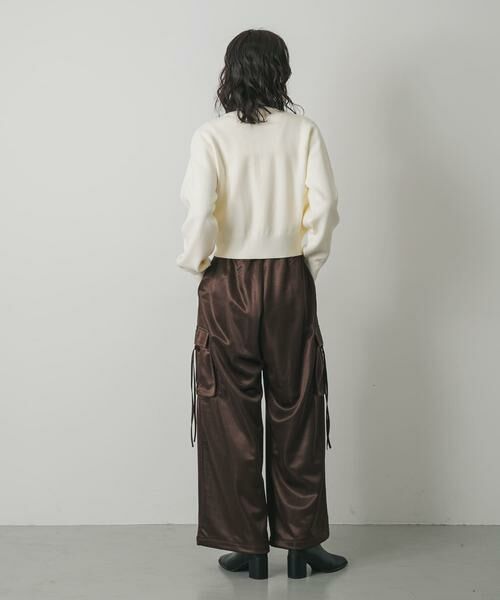 SENSE OF PLACE by URBAN RESEARCH / センスオブプレイス バイ アーバンリサーチ その他パンツ | サテンカーゴパンツ | 詳細5