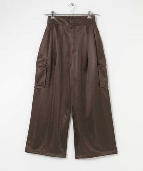 SENSE OF PLACE by URBAN RESEARCH / センスオブプレイス バイ アーバンリサーチ その他パンツ | サテンカーゴパンツ | 詳細8