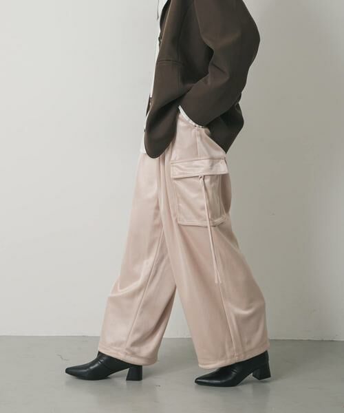 SENSE OF PLACE by URBAN RESEARCH / センスオブプレイス バイ アーバンリサーチ その他パンツ | サテンカーゴパンツ | 詳細9