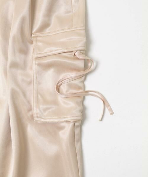 SENSE OF PLACE by URBAN RESEARCH / センスオブプレイス バイ アーバンリサーチ その他パンツ | サテンカーゴパンツ | 詳細15