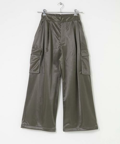 SENSE OF PLACE by URBAN RESEARCH / センスオブプレイス バイ アーバンリサーチ その他パンツ | サテンカーゴパンツ | 詳細24
