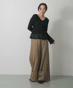 SENSE OF PLACE by URBAN RESEARCH / センスオブプレイス バイ アーバンリサーチ その他パンツ | ワイドターンバックパンツ