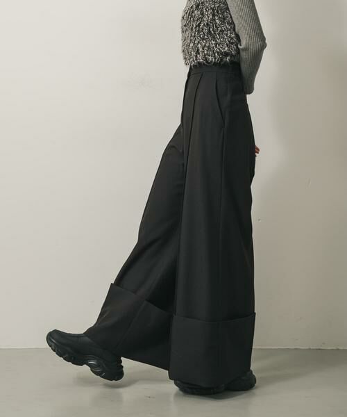 SENSE OF PLACE by URBAN RESEARCH / センスオブプレイス バイ アーバンリサーチ その他パンツ | ワイドターンバックパンツ | 詳細5