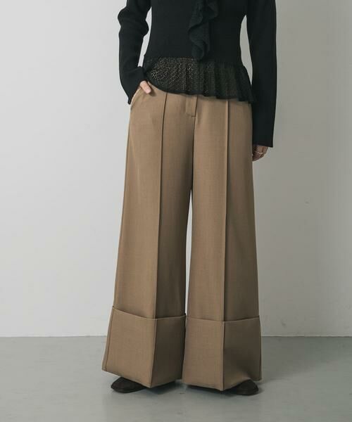 SENSE OF PLACE by URBAN RESEARCH / センスオブプレイス バイ アーバンリサーチ その他パンツ | ワイドターンバックパンツ | 詳細18