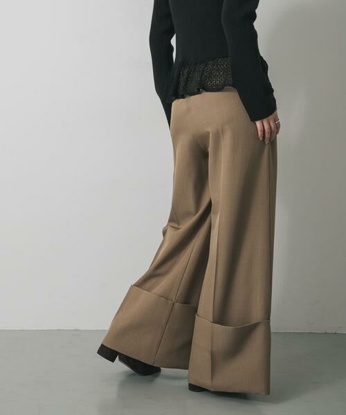 SENSE OF PLACE by URBAN RESEARCH / センスオブプレイス バイ アーバンリサーチ その他パンツ | ワイドターンバックパンツ | 詳細19
