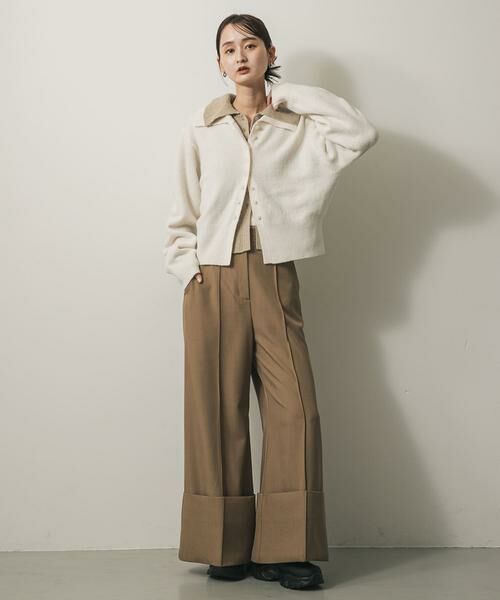 SENSE OF PLACE by URBAN RESEARCH / センスオブプレイス バイ アーバンリサーチ その他パンツ | ワイドターンバックパンツ | 詳細21