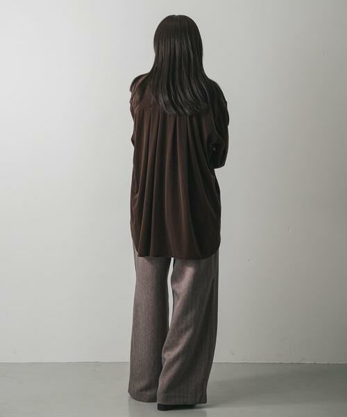 SENSE OF PLACE by URBAN RESEARCH / センスオブプレイス バイ アーバンリサーチ その他パンツ | ヘリンボーンタックパンツ | 詳細3