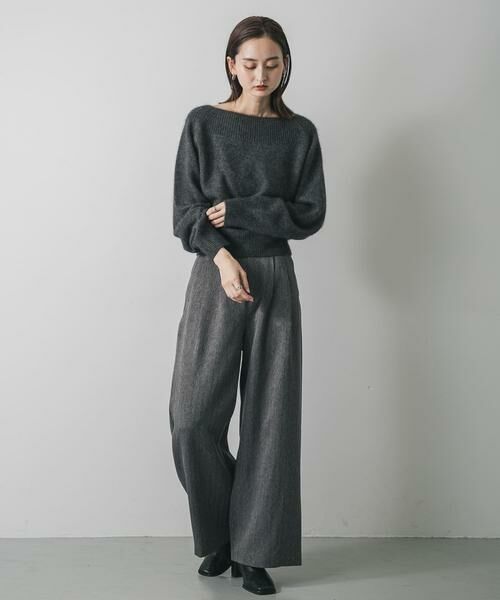 SENSE OF PLACE by URBAN RESEARCH / センスオブプレイス バイ アーバンリサーチ その他パンツ | ヘリンボーンタックパンツ | 詳細13