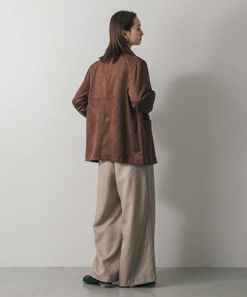 SENSE OF PLACE by URBAN RESEARCH / センスオブプレイス バイ アーバンリサーチ その他パンツ | ヘリンボーンタックパンツ | 詳細22