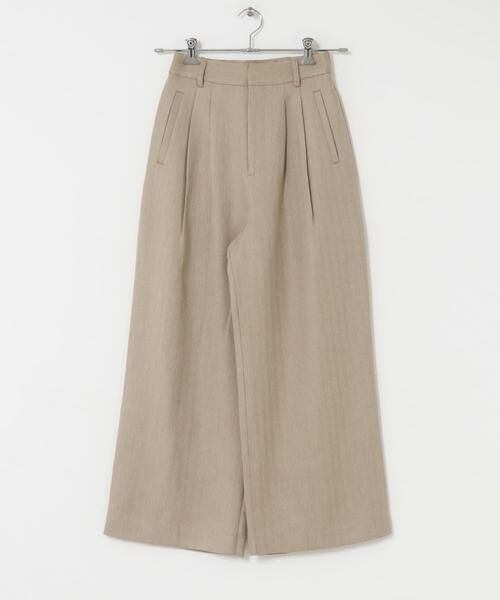 SENSE OF PLACE by URBAN RESEARCH / センスオブプレイス バイ アーバンリサーチ その他パンツ | ヘリンボーンタックパンツ | 詳細23