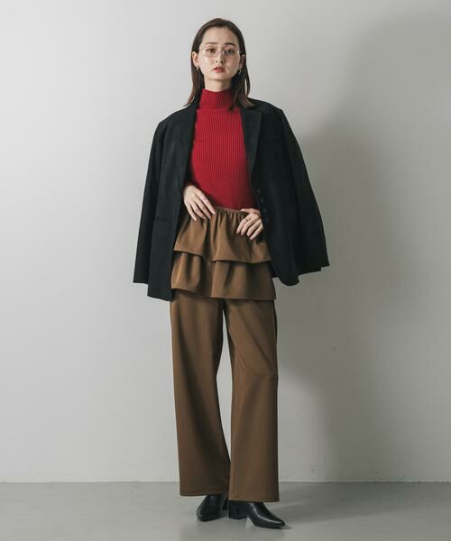 SENSE OF PLACE by URBAN RESEARCH / センスオブプレイス バイ アーバンリサーチ その他パンツ | マルチウェイフリルレイヤードパンツ | 詳細4