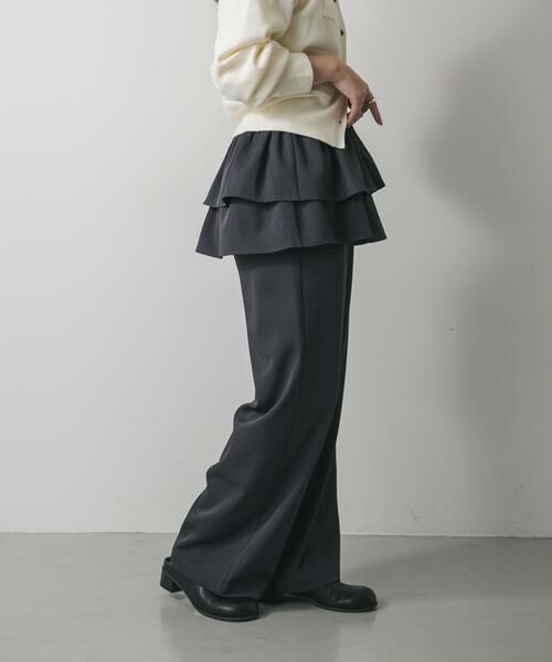 SENSE OF PLACE by URBAN RESEARCH / センスオブプレイス バイ アーバンリサーチ その他パンツ | マルチウェイフリルレイヤードパンツ | 詳細14