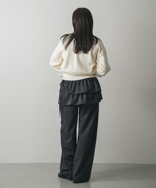 SENSE OF PLACE by URBAN RESEARCH / センスオブプレイス バイ アーバンリサーチ その他パンツ | マルチウェイフリルレイヤードパンツ | 詳細16