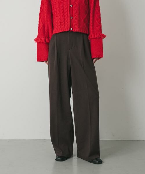 SENSE OF PLACE by URBAN RESEARCH / センスオブプレイス バイ アーバンリサーチ その他パンツ | 『BLACK, TALLサイズ/WEB限定』ジャージーストレートスラックス | 詳細7