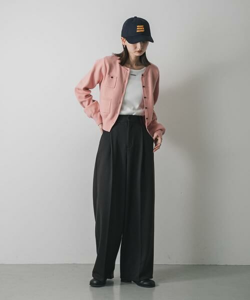 SENSE OF PLACE by URBAN RESEARCH / センスオブプレイス バイ アーバンリサーチ その他パンツ | 『BLACK, TALLサイズ/WEB限定』ジャージーストレートスラックス | 詳細22