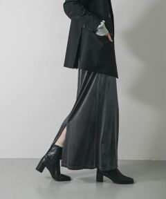 SENSE OF PLACE by URBAN RESEARCH / センスオブプレイス バイ アーバンリサーチ スカート | 『TALLサイズ/WEB限定』ベロアナロースカート