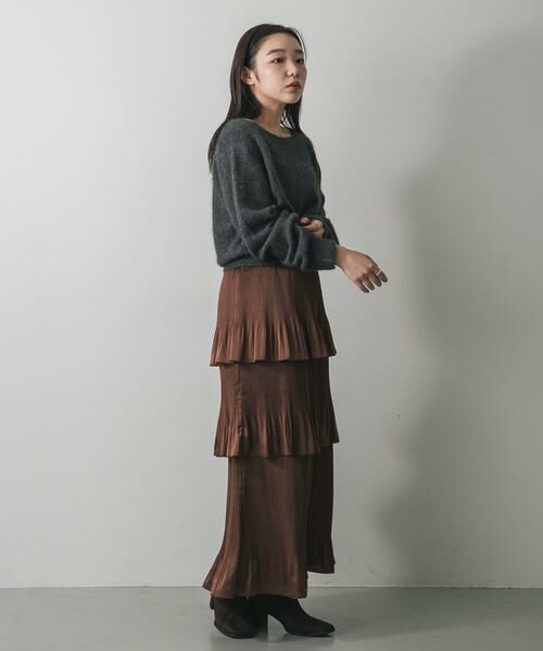 SENSE OF PLACE by URBAN RESEARCH / センスオブプレイス バイ アーバンリサーチ スカート | ティアードプリーツスカート | 詳細3