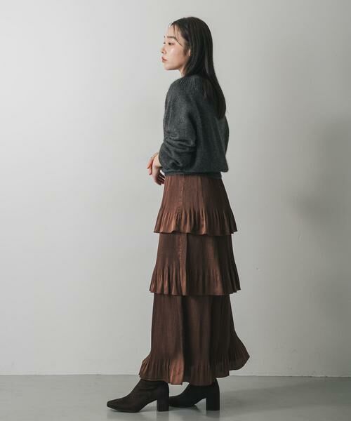 SENSE OF PLACE by URBAN RESEARCH / センスオブプレイス バイ アーバンリサーチ スカート | ティアードプリーツスカート | 詳細4