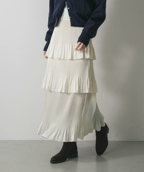 SENSE OF PLACE by URBAN RESEARCH / センスオブプレイス バイ アーバンリサーチ スカート | ティアードプリーツスカート | 詳細12