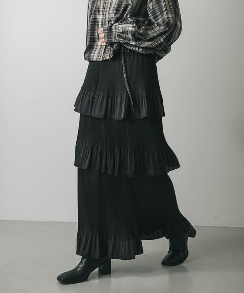 SENSE OF PLACE by URBAN RESEARCH / センスオブプレイス バイ アーバンリサーチ スカート | ティアードプリーツスカート | 詳細19