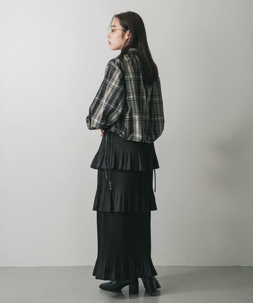SENSE OF PLACE by URBAN RESEARCH / センスオブプレイス バイ アーバンリサーチ スカート | ティアードプリーツスカート | 詳細21