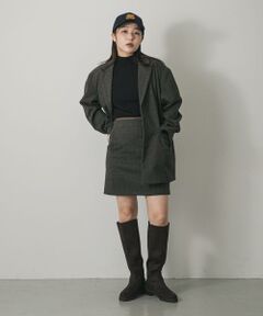 SENSE OF PLACE by URBAN RESEARCH / センスオブプレイス バイ アーバンリサーチ スカート | ジャージーメルトンミニスカート