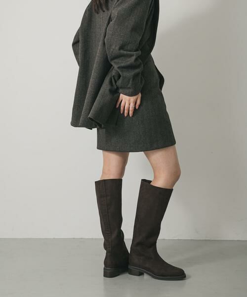SENSE OF PLACE by URBAN RESEARCH / センスオブプレイス バイ アーバンリサーチ スカート | ジャージーメルトンミニスカート | 詳細3