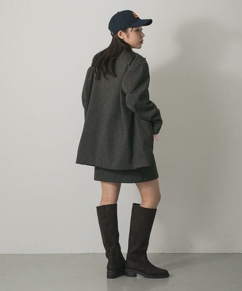SENSE OF PLACE by URBAN RESEARCH / センスオブプレイス バイ アーバンリサーチ スカート | ジャージーメルトンミニスカート | 詳細5
