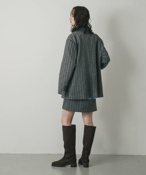 SENSE OF PLACE by URBAN RESEARCH / センスオブプレイス バイ アーバンリサーチ スカート | ジャージーメルトンミニスカート | 詳細18