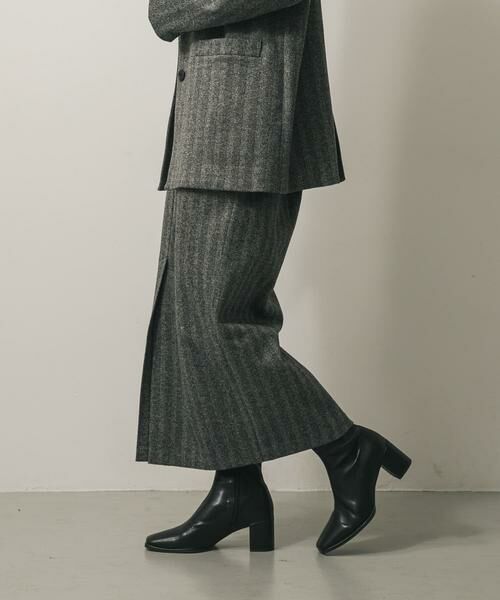 SENSE OF PLACE by URBAN RESEARCH / センスオブプレイス バイ アーバンリサーチ スカート | 『XS, TALLサイズ/WEB限定』ジャージーメルトンアウトポケットスカート | 詳細21